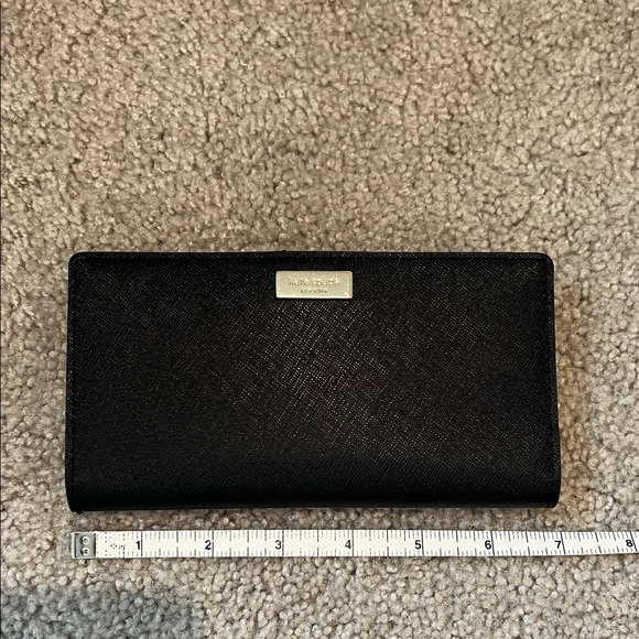 Kate Spade Black Saffiano Leather Wallet - Picture 5 of 6